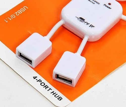 Imagen 8 de 9 de Hub Concentrador Multi Contacto Usb 4 Puertos Switch Muñeco