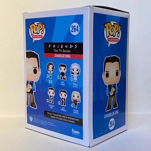 Funko Pop Chandler Bing 264 Amigos Monica Joey Rachel Ross