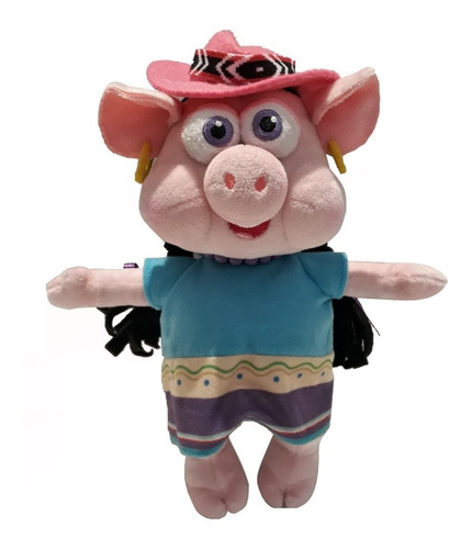 Imagen 7 de 10 de La Granja De Zenon Peluche Musical 20 Cm Personajes Arb Edu