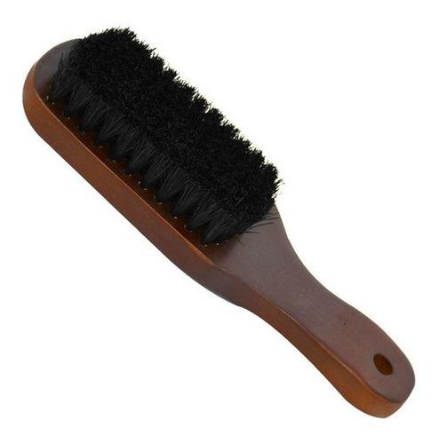 Cepillo Barbero Madera Punta Cuadrada G156 Para Barbería