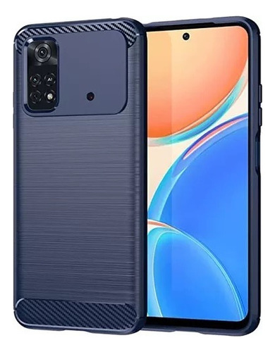 Funda Fiber Carbono Rugged Tpu Para Xiaomi Poco M4 Pro 4g