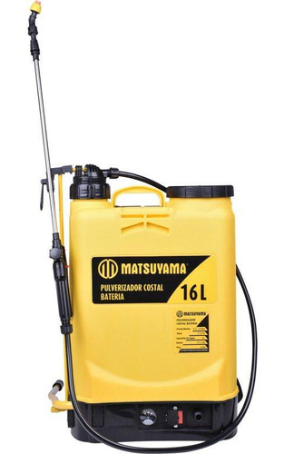 Pulverizador Agrícola Costal Bateria E Manual 16l Bivolt