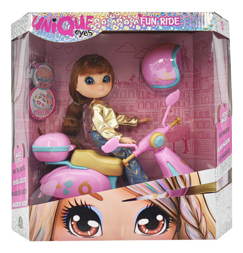 Unique Eyes Sophia Fun Ride Muñeca 25cm Giochi Preziosi Cd