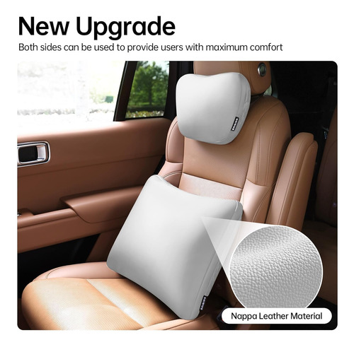 Car Headrest And Lumbar Support Pillow Set,1 Piece, Neck ...