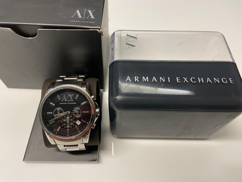 Relógio Masculino Armani Exchange Ax2084 Original Usado