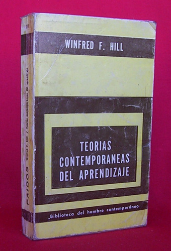 Teorias Contemporaneas Aprendizaje Winfred Hill / Paidos Hc