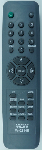 Controle Remoto 0214b Cce Philips Tv Tubo