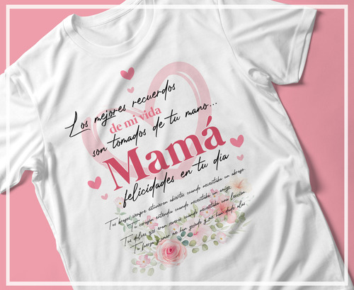 20 Diseños Digitales Dia De Las Madres Png Playeras Psd