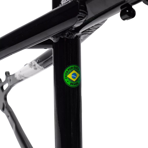 Quadro Hupi Naja V9 preto/grafite gancheira horizontal 2025