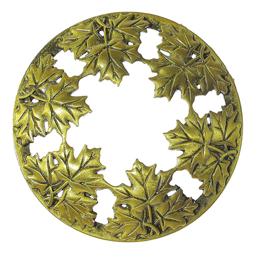 4 Candle Topper Maple Leaf Even Burning Home Decoration