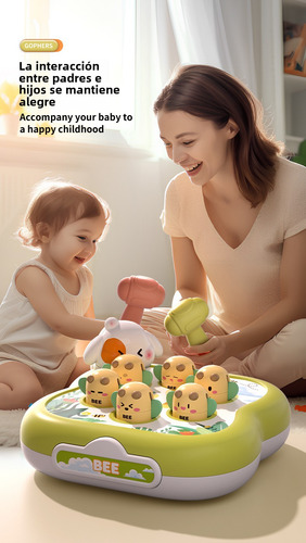 Juguetes Para Niños Blue Bee Gopher Double Hammer