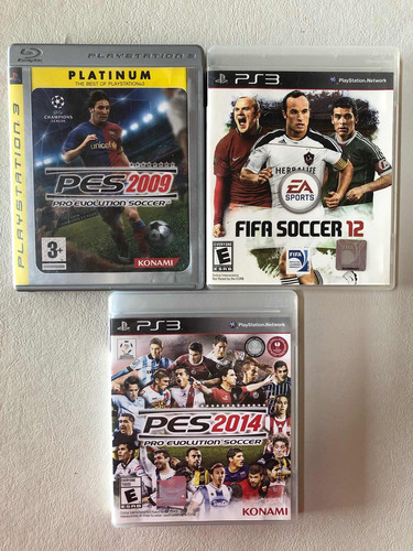 3 Juegos Ps3 De Fútbol