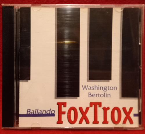 Washington Bertolin Bailando Fox Trot, Cd Original Emi Pampa