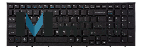 Teclado Para Sony Vaio 148792821 Preto