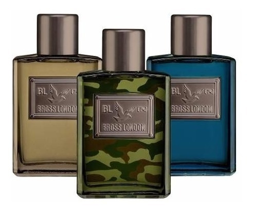 Perfume Bross London Warrior/ Classic/ Blue Edt X 100 Ml