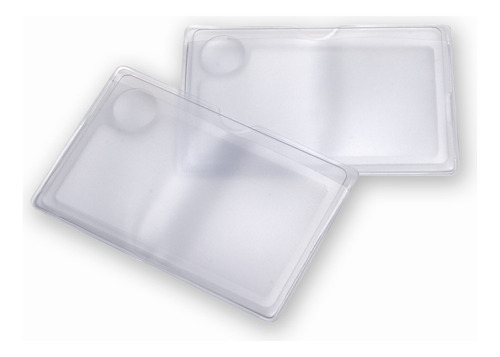 Lupa Para Billetera Lamina Lectura Compacta Carson Zoom 2.5x