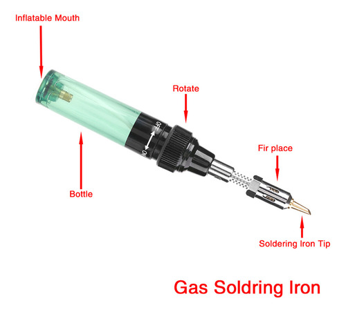 . Soldadura Inalámbrica Con Soplete De Gas Butano