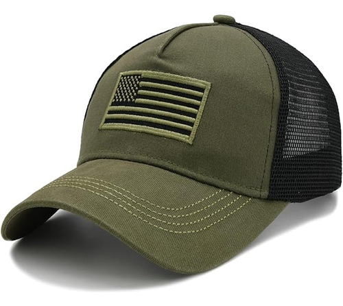 Gorra De Camionero Con Bandera Ee:uu Para Hombre Y Mujer