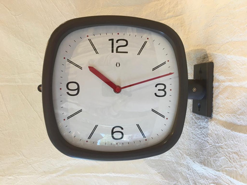 Reloj De Pared Dual Estilo Vintage 