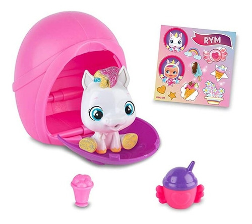 Imagen 2 de 4 de Muñeca cry babies magic tears pet house s1 rosa