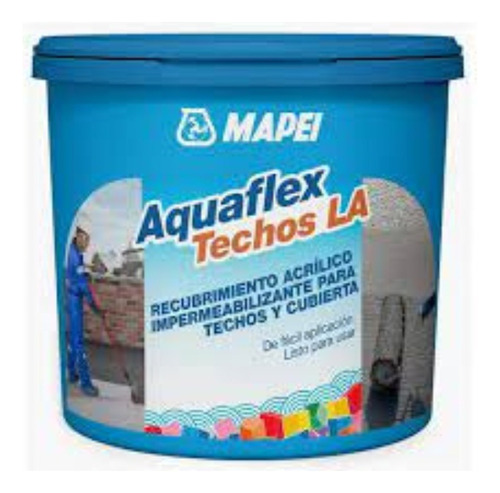 Aquaflex Gris La Galon Pintura Manto Y Placa Mapei