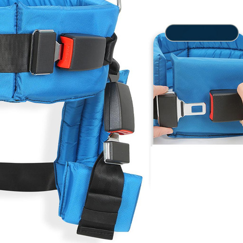Arnés De Trampolín De Nailon Ion, Exterior, Con Azul S