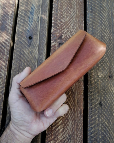 Estuche Para Lentes En Cuero Taurus Modelo Origami
