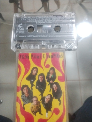 Cassette Vilma Palma E Vampiros Fondo Profundo Original