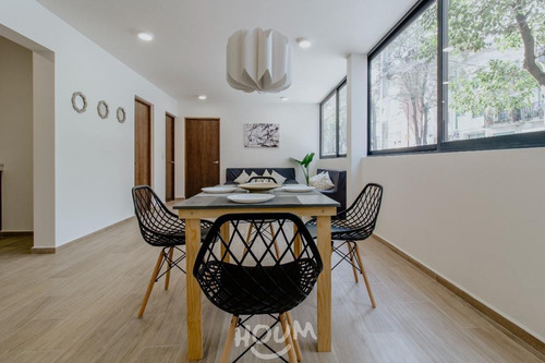Imagen 3 de 12 de Departamento En Santa María La Ribera, Cuauhtémoc Con 2 Recámaras, 99 M², Id: 41608