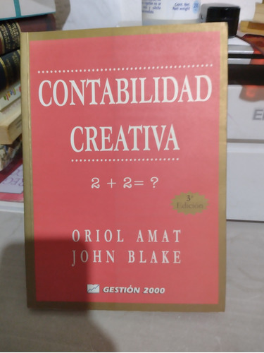 Contabilidad Creativa Oriol Amat John Blake Rp107