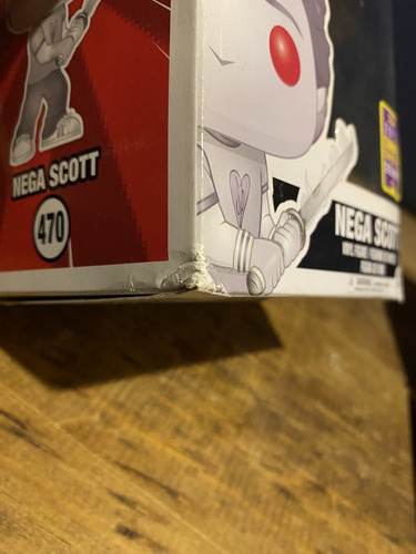 Funko Pop # 479 Nega Scott Sdcc 2017 Shared Scott Pilgrim (Usado)