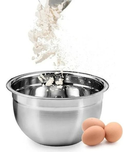 Saladeira Tigela Bowl Inox Profissional Multiuso 2 Litros