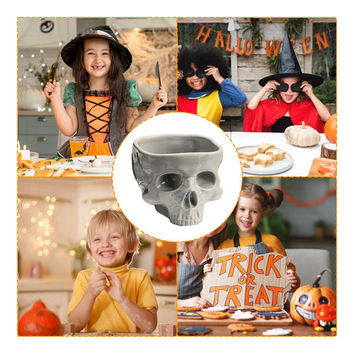 Plato De Dulces De Halloween, Tazón De Dulces Con Forma De