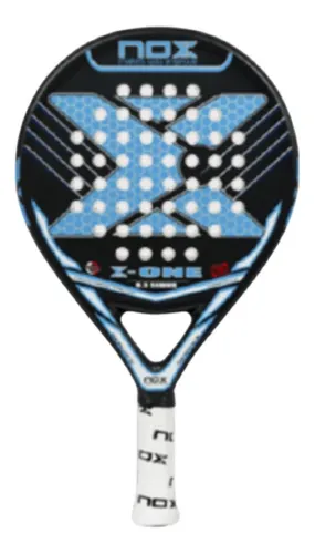 Paleta de pádel Nox X-One 2017 color negro/azul
