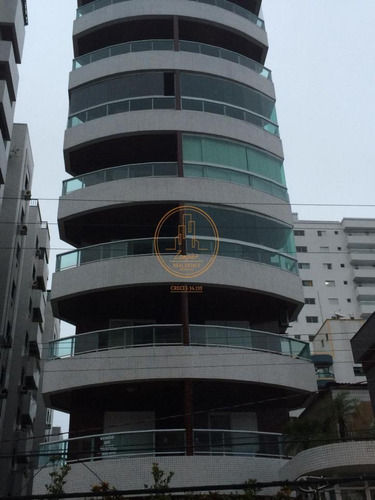 Apartamento Com 2 Dormitório(s) Localizado(a) No Bairro Vila Guilhermina Em Praia Grande / Praia Grande - 6021