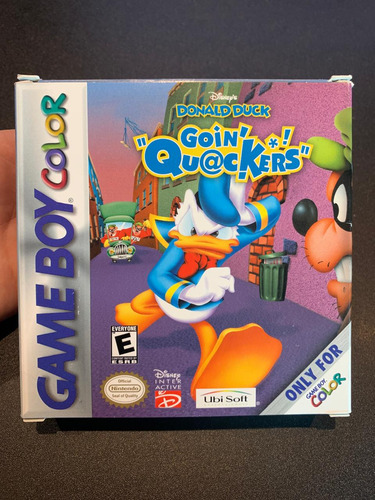 Disney's Donald Duck: Goin' Quackers Game Boy Color (Usado)