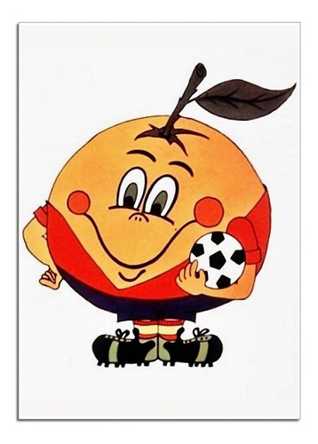 Poster Do Mascote Da Copa Do Mundo 1982 - Naranjito | Parcelamento sem juros