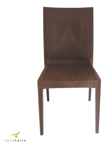 Cadeira Rattan Kit Com 12
