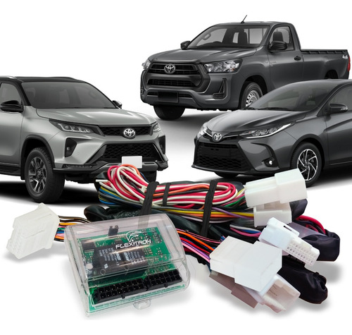 Módulo Conforto 100% Plug And Play Yaris Hilux Sw4 16 A 2024