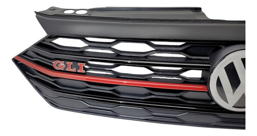 Grade Radiador Jetta Gli Vermelho Com Emblema 2019 20 A 2022