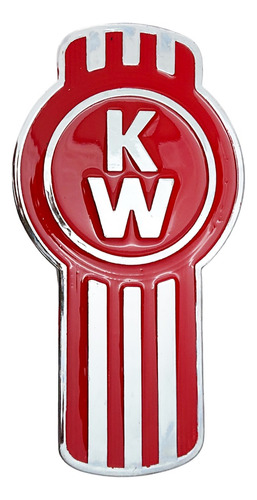 Emblema De Parrilla Kenworth T600 T660 T800 T300 Rojo