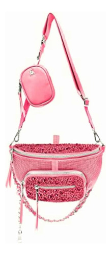 Steve Madden Steve Madden Maxima Crossbody Para Mujer, Color Color Rosa Encendido