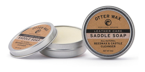 Otter Wax Saddle Soap | 2 Oz | Limpiador De Cuero Totalmente