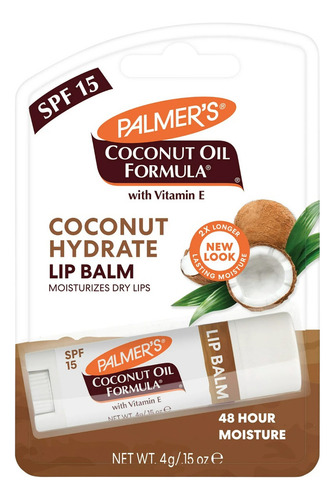 Protetor Labial Com Óleo De Coco 15 Fps 24 Horas De Proteçã
