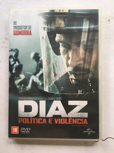 Diaz Política E Violência Dvd Original Usado Dublado