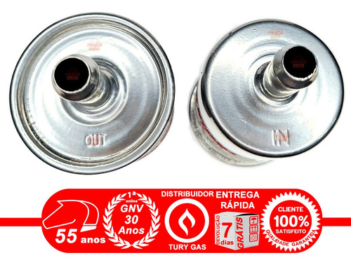 Imagem 4 de 6 de Filtro Gnv 12mm 5ª Geração Protege Kit Gas Bicos Map Oferta