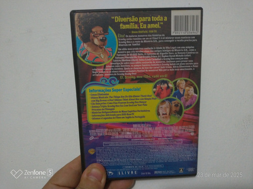 Dvds Scooby Doo 1 E 2 Monstros A Solta Os Dos Juntos Leia