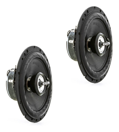 Par Auto Falante Bravox Triaxial 6 Polegadas 120w Tr6u Som