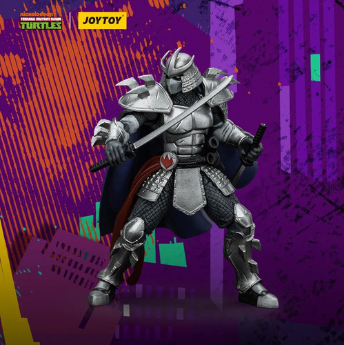Figura Shredder Tortugas Ninja Tmnt Joytoy 11 Cm Escala 1:18