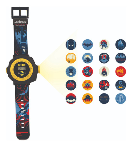 Reloj De Proyección Digital Batman Con 20 Imágenes Para Proy
